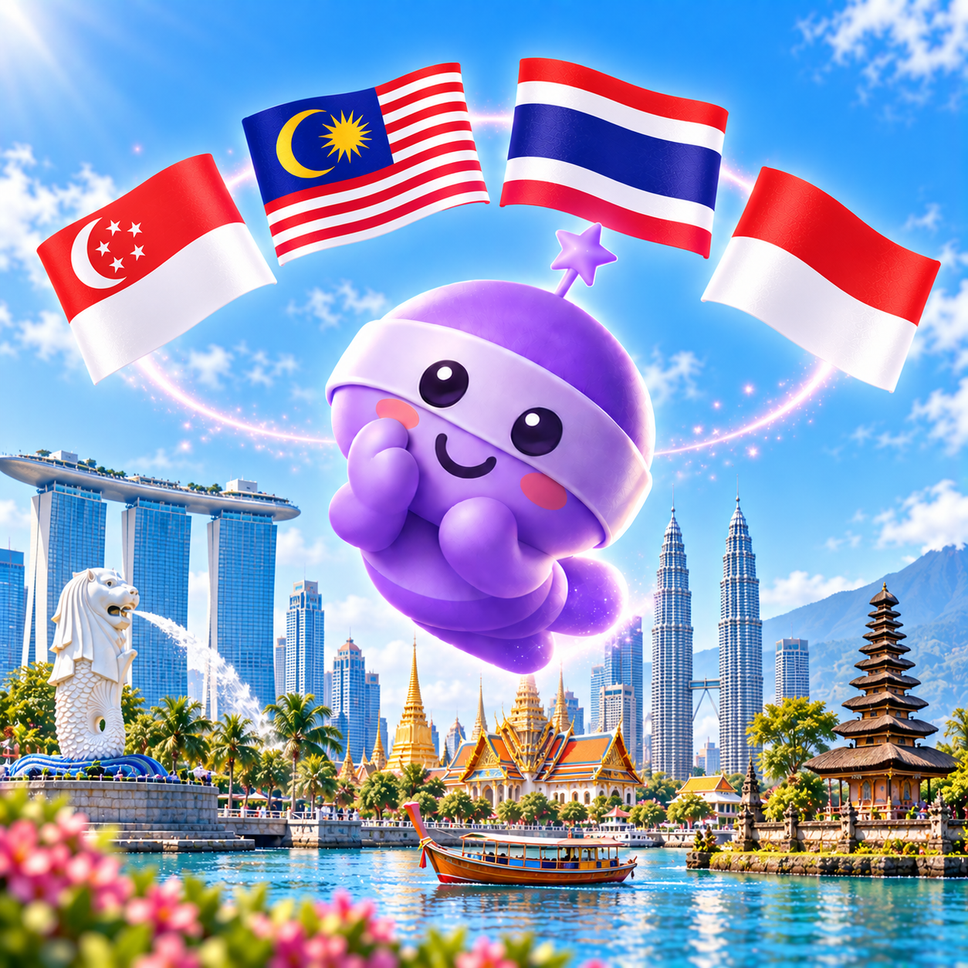 シンガポール、マレーシア、タイ、インドネシア eSIM