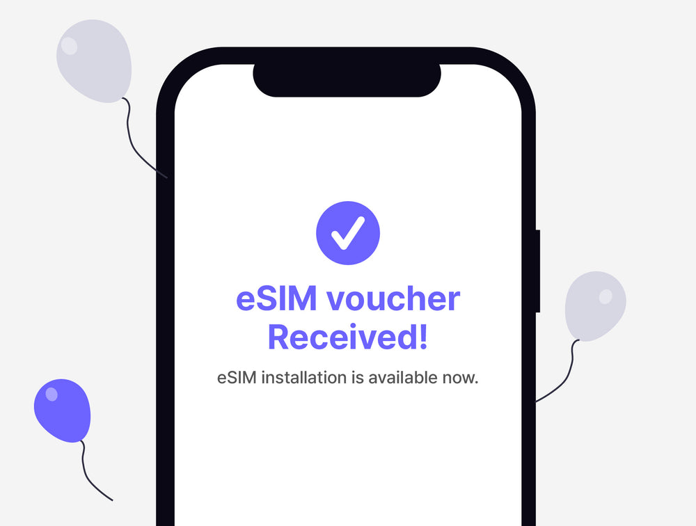 eSIM voucher